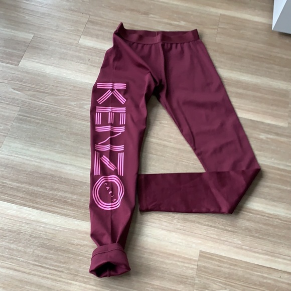 COPY - Kenzo Paris burgundy size small yoga pants leggings - Picture 11 of 11